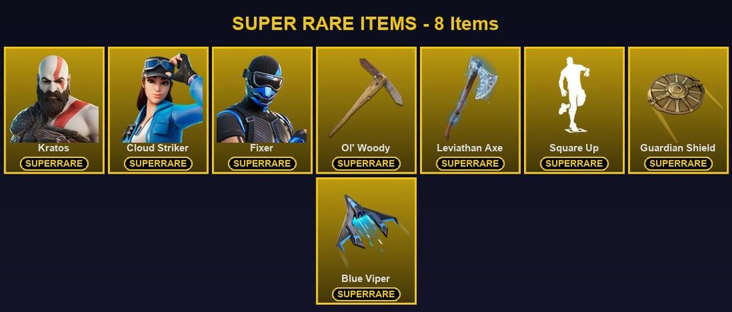[PC/PSN/XBOX] 47 Skins | Cloud Striker | Fixer | Kratos | Leviathan Axe | Ol' Woody | Alli | Joltara | Mandalorian | Menace | Predator | Raz | Ronin | Spire Assassin | The Cube Queen | The Foundation | Torin | Yautja Wristblades | Agent Jones — image 1