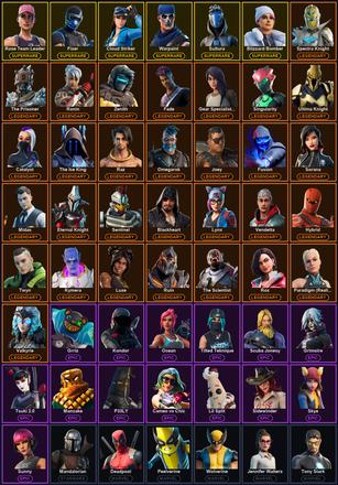 [PC/PSN/XBOX] 160 Skins | Blizzard Bomber | Cloud Striker | Fixer | Ol' Woody | Perfect Point | Reaper | Rose Team Leader | Sultura | Warpaint | Blackheart | Catalyst | Deadpool | Eternal Knight | Fade | Fusion | Gear Specialist Maya | Hybrid | Joey — image 2