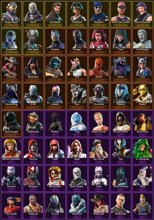 [PC/PSN/XBOX] 86 Skins | Breakpoint | Elite Agent | Havoc | Ol' Woody | Reaper | Reckoning | Rogue Agent | Rose Team Leader | Sub Commander | The Reaper | Trailblazer | Warpaint | A.I.M. | Blackheart | Calamity | Carbide | Catalyst | Dark Voyager | Dire — image 2