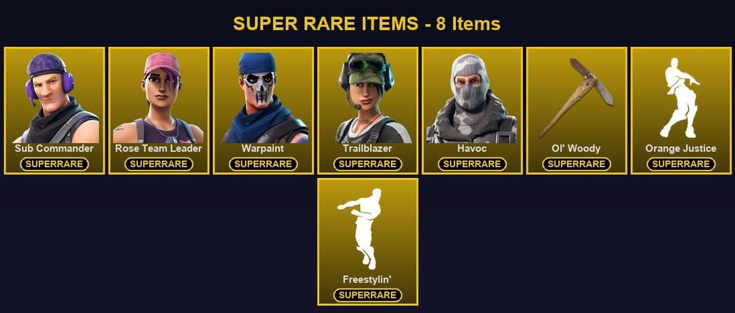 [PC/PSN/XBOX] 38 Skins | Havoc | Ol' Woody | Rose Team Leader | Sub Commander | Trailblazer | Warpaint | Carbide | Deadpool | Drift | Enforcer | Gear Specialist Maya | Love Ranger | Omega | Ragnarok | The Visitor | Valor | Wild Card | Agent Jones — image 1