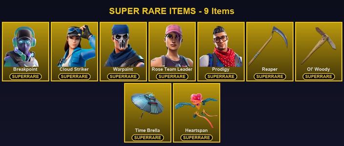 [PC/XBOX] 127 Skins | Breakpoint | Cloud Striker | Ol' Woody | Prodigy | Reaper | Rose Team Leader | Warpaint | Blackheart | Catalyst | Deadpool | Fade | Fusion | Galaxia | Gear Specialist Maya | Hybrid | Luxe | Lynx | Mandalorian | Molten Battle Hound — Fortnite account listing