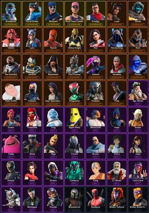 [PC/XBOX] 127 Skins | Breakpoint | Cloud Striker | Ol' Woody | Prodigy | Reaper | Rose Team Leader | Warpaint | Blackheart | Catalyst | Deadpool | Fade | Fusion | Galaxia | Gear Specialist Maya | Hybrid | Luxe | Lynx | Mandalorian | Molten Battle Hound — image 2