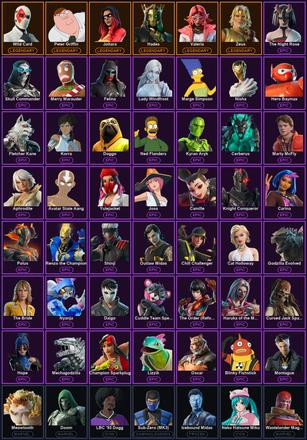 [PC] 173 Skins | Ol' Woody | Hadean Key | Hades | Joltara | Peter Griffin | Valeria | Wild Card | Zeus | 1-Ball | Aang | Aerial Assault Bomber | Andy Fangerson | Aphrodite | Apprentice Evie | Artemis | Avatar State Aang | Beef Boss | Big Dill — image 2