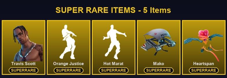[PC/PSN] 69 Skins | Travis Scott | Blackheart | Catalyst | Deadpool | Fusion | Gear Specialist Maya | Hadean Key | Hades | Hybrid | Midas | Peter Griffin | Rox | Sentinel | The Scientist | Ultima Knight | Valeria | Zeus | 8-Ball vs Scratch | Agent Peely — image 1