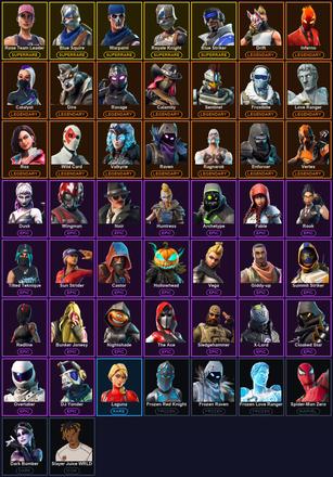 [PC/XBOX] 51 Skins | Blue Squire | Blue Striker | Controller | Ol' Woody | Reaper | Reckoning | Rose Team Leader | Royale Knight | Warpaint | Calamity | Catalyst | Dire | Drift | Enforcer | Frostbite | Frozen Love Ranger | Frozen Raven | Frozen Red Knight — image 2