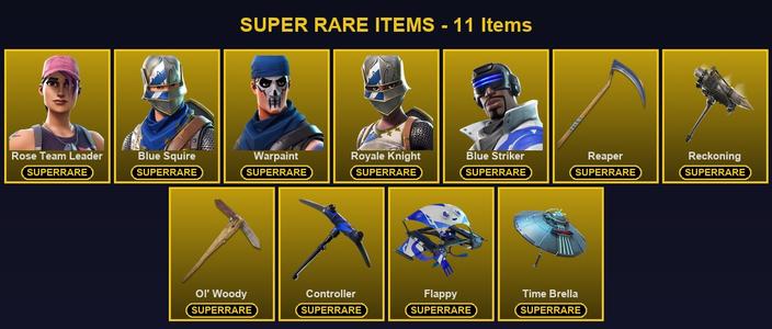 [PC/XBOX] 51 Skins | Blue Squire | Blue Striker | Controller | Ol' Woody | Reaper | Reckoning | Rose Team Leader | Royale Knight | Warpaint | Calamity | Catalyst | Dire | Drift | Enforcer | Frostbite | Frozen Love Ranger | Frozen Raven | Frozen Red Knight — Fortnite account listing