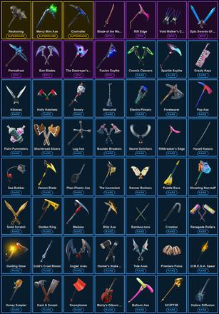 [PC/PSN/XBOX] 64 Skins | Controller | Merry Mint Axe | Prodigy | Reckoning | Calamity | Catalyst | Deadpool | Drift | Enforcer | Fade | Fusion | Gear Specialist Maya | Midas | Ragnarok | The Scientist | Ultima Knight | 8-Ball vs Scratch | Agent Peely — image 4