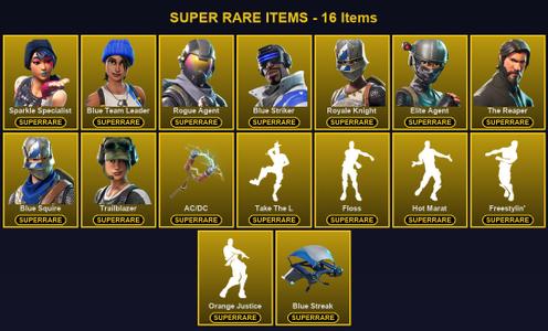 [PC/PSN/XBOX] 34 Skins | AC/DC | Blue Squire | Blue Striker | Blue Team Leader | Elite Agent | Rogue Agent | Royale Knight | Sparkle Specialist | The Reaper | Trailblazer | Carbide | Dark Voyager | Drift | Fate | Rex | Valor | Abstrakt | Alpine Ace (GER) — Fortnite account listing