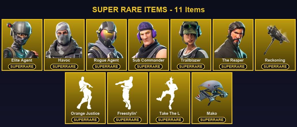 [PC/PSN/XBOX] 35 Skins | Elite Agent | Havoc | Reckoning | Rogue Agent | Sub Commander | The Reaper | Trailblazer | Blackheart | Calamity | Carbide | Dark Voyager | Drift | Enforcer | Hybrid | Omega | Ragnarok | The Visitor | Valor | Battlehawk — image 1