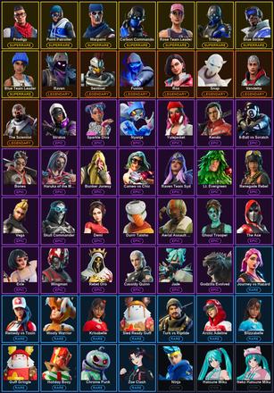 [PC/XBOX] 59 Skins | Blue Striker | Blue Team Leader | Carbon Commando | Controller | Merry Mint Axe | Ol' Woody | Point Patroller | Prodigy | Rose Team Leader | Trilogy | Warpaint | Fusion | Raven | Rox | Sentinel | Snap | The Scientist | Vendetta — image 2