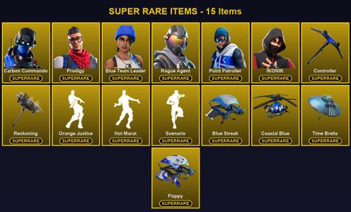 [PC/XBOX] 26 Skins | Blue Team Leader | Carbon Commando | Controller | IKONIK | Point Patroller | Prodigy | Reckoning | Rogue Agent | Blackheart | Calamity | Carbide | Catalyst | Hybrid | Lynx | Zenith | Battlehawk | DJ Yonder | Dragon's Claw | Fable — Fortnite account listing