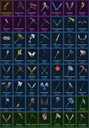 [PC/PSN/XBOX] 52 Skins | Elite Agent | The Reaper | Blackheart | Dark Voyager | Deadpool | Gear Specialist Maya | Hybrid | Luxe | Mandalorian | Menace | Midas | Peter Griffin | Predator | Ruin | Valeria | Yautja Wristblades | Agent Peely | Beastfang — image 3