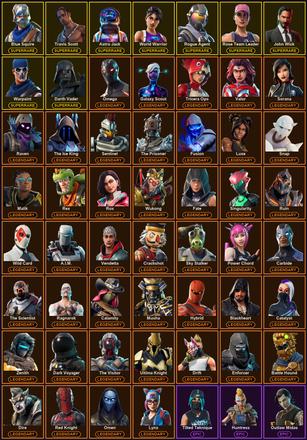 [PC/PSN/XBOX] 158 Skins | Astro Jack | Blue Squire | Darth Vader | John Wick | Ol' Woody | Reaper | Reckoning | Rogue Agent | Rose Team Leader | Travis Scott | Warpaint | World Warrior | A.I.M. | Battle Hound | Blackheart | Calamity | Carbide | Catalyst — image 2