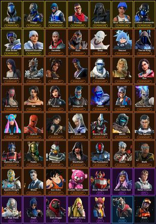 [PC/PSN/XBOX] 365 Skins | Blizzard Bomber | Blue Striker | Blue Team Leader | Carbon Commando | Darth Vader | Ol' Woody | Point Patroller | Prodigy | Sultura | Trilogy | Alli | Blackheart | Blaze | Cuddle Team Leader | Deadpool | Era | Eternal Knight — image 2