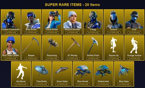 [PC/PSN/XBOX] 331 Skins | Blizzard Bomber | Blue Striker | Blue Team Leader | Carbon Commando | Cloud Striker | Fixer | Ol' Woody | Perfect Point | Reaper | Reckoning | Sultura | Trilogy | A.I.M. | Alli | Blackheart | Calamity | Carbide | Catalyst — Fortnite account listing