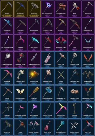 [PC/XBOX] 101 Skins | Blue Squire | Blue Team Leader | Carbon Commando | Controller | Elite Agent | Reaper | Reckoning | Rogue Agent | Royale Knight | The Reaper | Ark | Blackheart | Calamity | Carbide | Catalyst | Dark Voyager | Drift — image 4