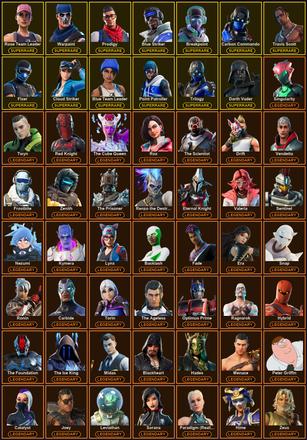 [PC/XBOX] 402 Skins | Blue Striker | Blue Team Leader | Breakpoint | Carbon Commando | Cloud Striker | Controller | Darth Vader | Fixer | Ol' Woody | Perfect Point | Point Patroller | Prodigy | Reaper | Reckoning | Rose Team Leader | Travis Scott — image 2