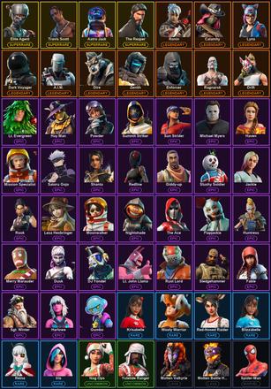 [PC/PSN/XBOX] 57 Skins | Astro Jack | Elite Agent | Ol' Woody | Reckoning | The Reaper | Travis Scott | A.I.M. | Calamity | Dark Voyager | Dire | Drift | Enforcer | Lynx | Molten Battle Hound | Molten Valkyrie | Ragnarok | Ronin | Zenith — image 2