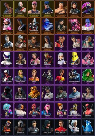 [PC/PSN] 115 Skins | Kratos | Leviathan Axe | Ol' Woody | Rose Team Leader | Travis Scott | Warpaint | Blaze | Deadpool | Era | Eternal Knight | Fade | Fusion | Galaxia | Gear Specialist Maya | Joey | Kymera | Mandalorian | Mecha Cuddle Master | Menace — image 2
