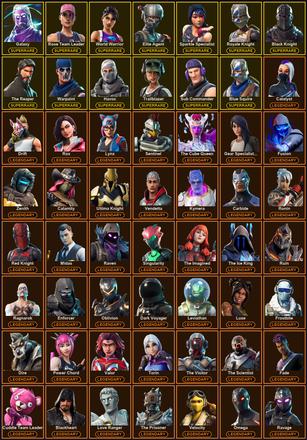 [PC/PSN] 188 Skins | AC/DC | Black Knight | Blue Squire | Elite Agent | Galaxy | Havoc | Merry Mint Axe | Ol' Woody | Reaper | Reckoning | Rose Team Leader | Royale Knight | Sparkle Specialist | Stellar Axe | Sub Commander | The Reaper | Trailblazer — image 2