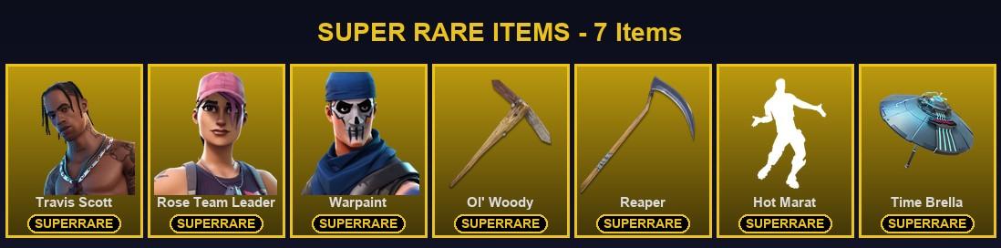 [PC/PSN/XBOX] 158 Skins | Ol' Woody | Reaper | Rose Team Leader | Travis Scott | Warpaint | Blackheart | Blaze | Catalyst | Crackshot | Deadpool | Eternal Knight | Fade | Frostbite | Frozen Love Ranger | Frozen Raven | Frozen Red Knight | Fusion — Fortnite account listing
