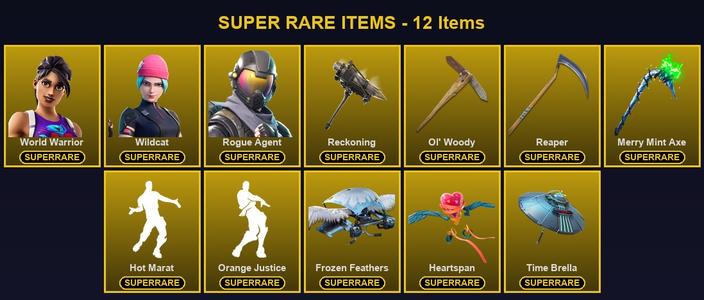[PC/PSN] 283 Skins | Merry Mint Axe | Ol' Woody | Reaper | Reckoning | Rogue Agent | Wildcat | World Warrior | Ark | Blackheart | Blaze | Calamity | Carbide | Catalyst | Crackshot | Cuddle Team Leader | Dark Vanguard | Dire | Drift | Era — Fortnite account listing