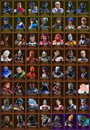 [PC/XBOX] 199 Skins | Blizzard Bomber | Blue Striker | Blue Team Leader | Carbon Commando | Cloud Striker | Controller | Elite Agent | Fixer | Ol' Woody | Perfect Point | Point Patroller | Prodigy | Reckoning | Rose Team Leader | Sultura | The Reaper — image 2