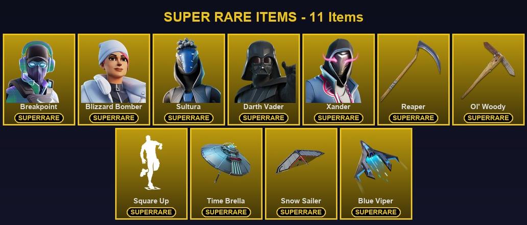 [PC/PSN/XBOX] 325 Skins | Blizzard Bomber | Breakpoint | Darth Vader | Ol' Woody | Reaper | Sultura | Xander | Ark | Blaze | Driftwalker | Era | Frostbite | Hadean Key | Inferno | Joey | Kado Thorne | Kymera | Malik | Mizuki | Nezumi | Omegarok — image 1
