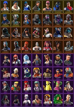 [PC/PSN/XBOX] 71 Skins | Blue Team Leader | Carbon Commando | Elite Agent | Ol' Woody | Point Patroller | Prodigy | Reaper | Reckoning | Rose Team Leader | Royale Bomber | The Reaper | Warpaint | Blackheart | Calamity | Carbide | Dark Voyager | Drift — image 2