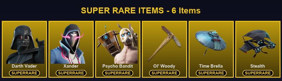 [PC/PSN/XBOX] 281 Skins | Darth Vader | Ol' Woody | Psycho Bandit | Xander | Era | Frostbite | Galaxy Scout | Kado Thorne | Leviathan | Malik | Midas Rex | Mizuki | Nezumi | Omegarok | Optimus Prime | Paradigm (Reality-659) | Peter Griffin | Ravage — image 1
