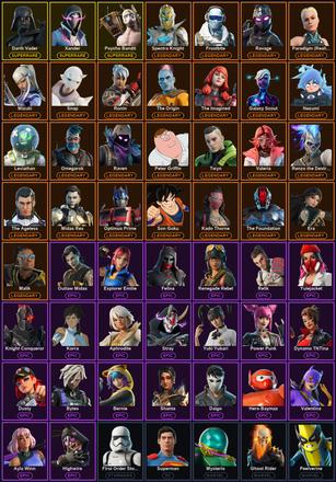 [PC/PSN/XBOX] 281 Skins | Darth Vader | Ol' Woody | Psycho Bandit | Xander | Era | Frostbite | Galaxy Scout | Kado Thorne | Leviathan | Malik | Midas Rex | Mizuki | Nezumi | Omegarok | Optimus Prime | Paradigm (Reality-659) | Peter Griffin | Ravage — image 2