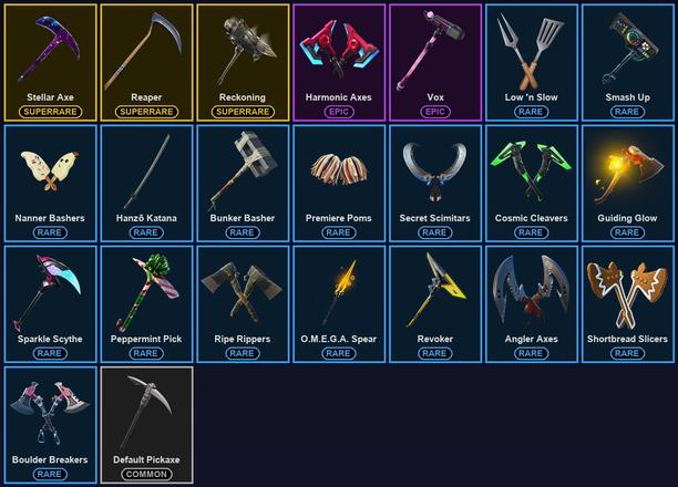 [PC/PSN/XBOX] 28 Skins | Galaxy | Reaper | Reckoning | Stellar Axe | A.I.M. | Calamity | Catalyst | Dire | Rox | Sentinel | The Scientist | Zero | Bunker Jonesy | Demi | DJ Yonder | Dusk | Fable | Giddy-up | Harmonic Axes | Lt. Evergreen | Nightshade — image 3