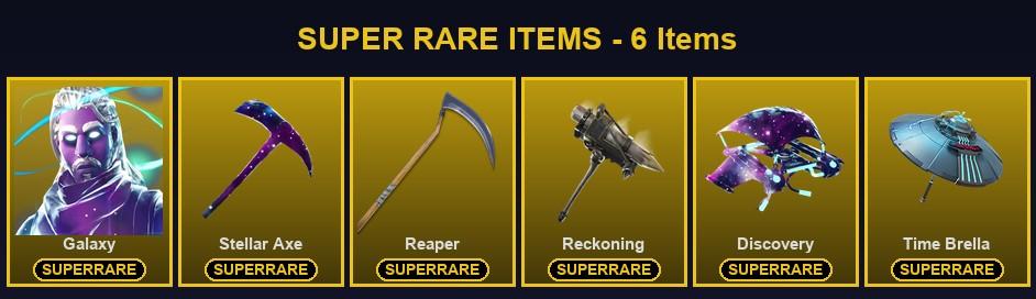 [PC/PSN/XBOX] 28 Skins | Galaxy | Reaper | Reckoning | Stellar Axe | A.I.M. | Calamity | Catalyst | Dire | Rox | Sentinel | The Scientist | Zero | Bunker Jonesy | Demi | DJ Yonder | Dusk | Fable | Giddy-up | Harmonic Axes | Lt. Evergreen | Nightshade — Fortnite account listing