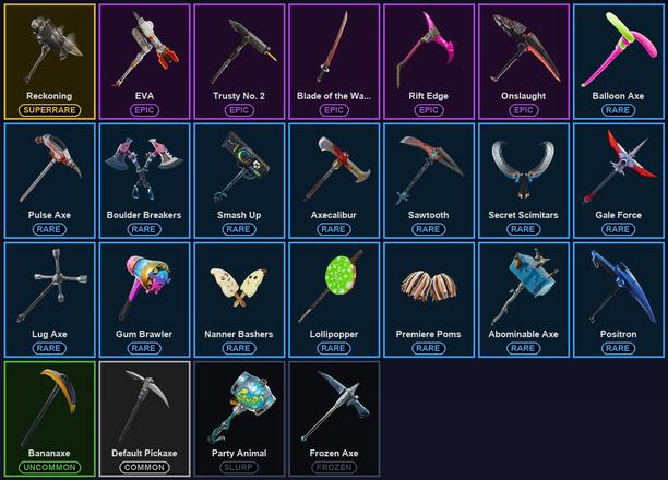 [PC/XBOX] 27 Skins | Blue Squire | Elite Agent | Reckoning | Rogue Agent | Royale Knight | Sparkle Specialist | The Reaper | Calamity | Carbide | Dark Voyager | Drift | Omega | The Visitor | Valor | Battlehawk | Blade of the Waning Moon | DJ Yonder | EVA — image 3