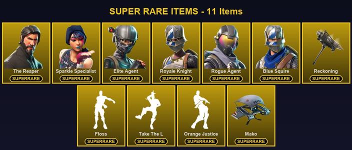 [PC/XBOX] 27 Skins | Blue Squire | Elite Agent | Reckoning | Rogue Agent | Royale Knight | Sparkle Specialist | The Reaper | Calamity | Carbide | Dark Voyager | Drift | Omega | The Visitor | Valor | Battlehawk | Blade of the Waning Moon | DJ Yonder | EVA — Fortnite account listing