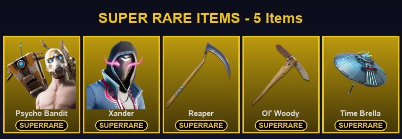 [PC/PSN/XBOX] 359 Skins | Ol' Woody | Psycho Bandit | Reaper | Xander | Driftwalker | Era | Frostbite | Hadean Key | Hades | Inferno | Kado Thorne | Mizuki | Molten Battle Hound | Molten Valkyrie | Nezumi | Omegarok | Optimus Prime — image 1