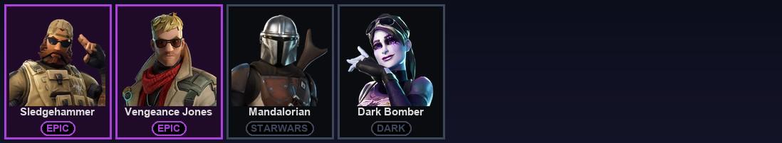 [PC/PSN/XBOX] 83 Skins | Blue Squire | Elite Agent | Havoc | Reckoning | Royale Knight | Sparkle Specialist | Sub Commander | The Reaper | Trailblazer | Blackheart | Calamity | Carbide | Dark Voyager | Drift | Hybrid | Lynx | Mandalorian | Menace — image 3