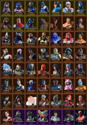 [PC] 277 Skins | Astro Jack | Blizzard Bomber | Carbon Commando | Cloud Striker | Glow | IKONIK | Leviathan Axe | Ol' Woody | Point Patroller | Prodigy | Reaper | Sultura | Travis Scott | Trilogy | Blackheart | Catalyst | Deadpool | Drift | Era — image 2