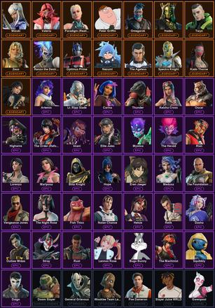 [PC/PSN/XBOX] 131 Skins | Ol' Woody | Era | Hadean Key | Hades | Kado Thorne | Mizuki | Nezumi | Omegarok | Optimus Prime | Paradigm (Reality-659) | Peter Griffin | Renzo the Destroyer | Spectra Knight | Spectra Slasher | The Ageless | Twyn | Valeria — image 2