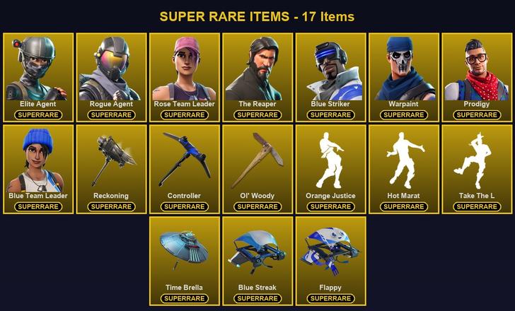 [PC/XBOX] 51 Skins | Blue Striker | Blue Team Leader | Controller | Elite Agent | Ol' Woody | Prodigy | Reckoning | Rogue Agent | Rose Team Leader | The Reaper | Warpaint | Calamity | Carbide | Dark Voyager | Dire | Drift | Lynx | Omega | Raven — image 1