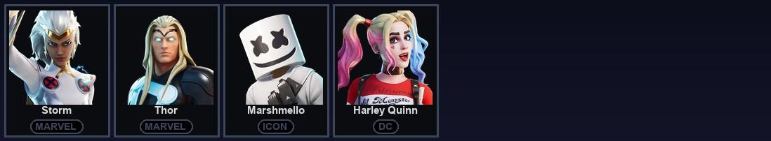 [PC/XBOX] 137 Skins | Blue Striker | Controller | Fixer | Merry Mint Axe | Ol' Woody | Reckoning | Rose Team Leader | Warpaint | A.I.M. | Blackheart | Blaze | Calamity | Carbide | Catalyst | Deadpool | Dire | Drift | Enforcer | Eternal Knight | Fade — image 3