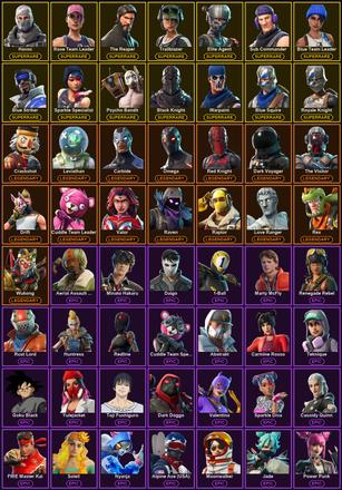 [PC/PSN/XBOX] 137 Skins | AC/DC | Black Knight | Blue Squire | Blue Striker | Blue Team Leader | Elite Agent | Havoc | Ol' Woody | Psycho Bandit | Rose Team Leader | Royale Knight | Sparkle Specialist | Sub Commander | The Reaper | Trailblazer | Warpaint — image 2