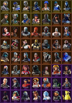 [PC/PSN/XBOX] 100 Skins | AC/DC | Black Knight | Blue Squire | Blue Striker | Blue Team Leader | Controller | Elite Agent | Perfect Point | Point Patroller | Reckoning | Rogue Agent | Royale Knight | Sparkle Specialist | Sultura | The Reaper | Trilogy — image 2