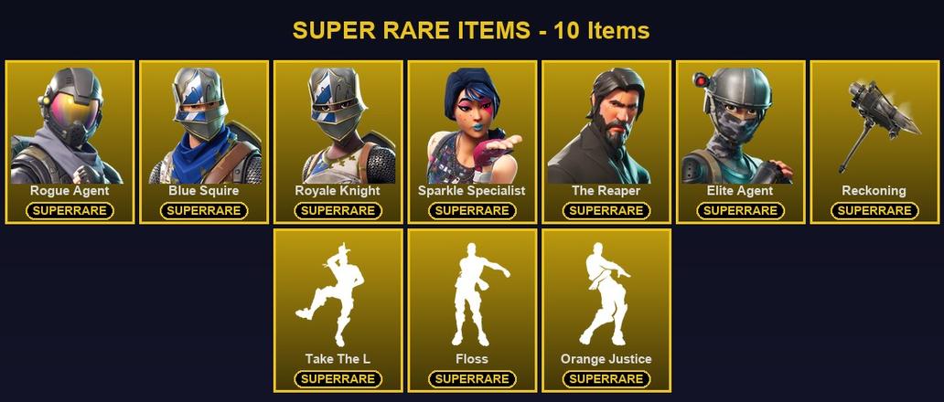 [PC/PSN/XBOX] 45 Skins | Blue Squire | Elite Agent | Reckoning | Rogue Agent | Royale Knight | Sparkle Specialist | The Reaper | Battle Hound | Calamity | Carbide | Dark Voyager | Drift | Love Ranger | Lynx | Ragnarok | Raptor | Rex | Valor | Wukong — image 1