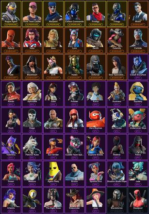 [PC/PSN/XBOX] 103 Skins | Carbon Commando | Controller | Ol' Woody | Prodigy | Reckoning | Rogue Agent | Rose Team Leader | Trilogy | Warpaint | Blackheart | Calamity | Carbide | Deadpool | Drift | Enforcer | Fade | Gear Specialist Maya | Hadean Key — image 2