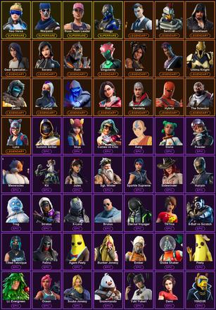 [PC/PSN/XBOX] 84 Skins | Neo Versa | Ol' Woody | Reaper | Rose Team Leader | Trilogy | Warpaint | Blackheart | Catalyst | Deadpool | Fade | Fusion | Gear Specialist Maya | Hadean Key | Hybrid | Luxe | Lynx | Midas | Rox | Ruin | Sentinel | Singularity — image 2
