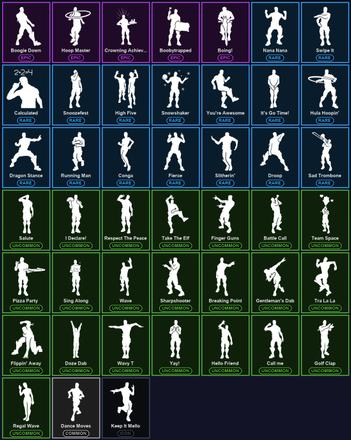 [PC/PSN/XBOX] 32 Skins | Reckoning | Rogue Agent | Stealth Reflex | Blackheart | Calamity | Drift | Fusion | Gear Specialist Maya | Hybrid | Luxe | Ruin | 8-Ball vs Scratch | Agent Peely | Cameo vs Chic | DJ Yonder | Dragon's Claw | Dumbbell Driver | Dusk — image 4
