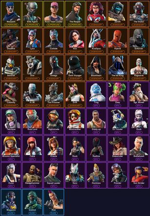 [PC/PSN] 52 Skins | Elite Agent | Ol' Woody | Reckoning | Rose Team Leader | The Reaper | Warpaint | A.I.M. | Blackheart | Calamity | Carbide | Dark Voyager | Deadfire | Dire | Drift | Enforcer | Hybrid | Krampus | Lynx | Omega | Ragnarok | Rox | Sentinel — image 2