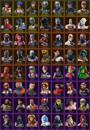 [PC/XBOX] 71 Skins | Blue Squire | Blue Striker | Blue Team Leader | Controller | Elite Agent | Ol' Woody | Prodigy | Reckoning | Rose Team Leader | Royale Knight | Sparkle Specialist | The Reaper | Warpaint | A.I.M. | Battle Hound | Blackheart | Calamity — image 2