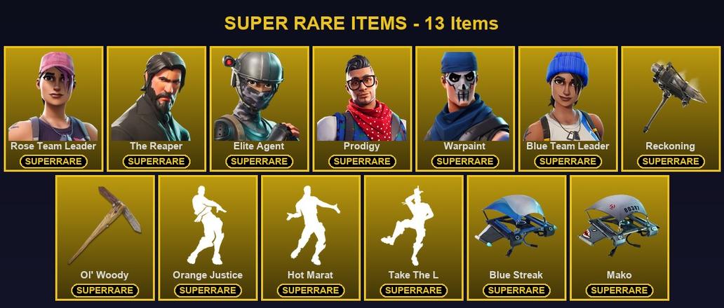 [PC/PSN/XBOX] 30 Skins | Blue Team Leader | Elite Agent | Ol' Woody | Prodigy | Reckoning | Rose Team Leader | The Reaper | Warpaint | Calamity | Carbide | Dark Voyager | Omega | Ronin | The Visitor | Valor | Battlehawk | Blade of the Waning Moon — image 1